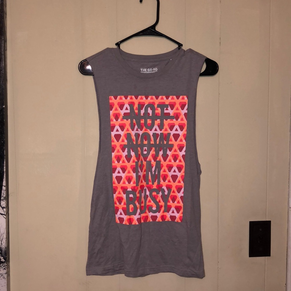 Adidas work out tank top